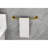 6 Piece Brass Bathroom Towel Rack Set Wall Mount-122644131