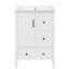 Ceramic Freestanding Bathroom Cabinet