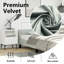 Maecie Velvet Platform Bed Base, No Box Spring Needed / No Mattress-2036132138-2036132139