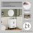 24-Inch Bathroom Vanity With Sink Combo