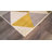 Rubino Modern Geometric White/Yellow Area Rug-1261948693