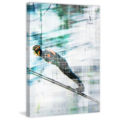 " Jump " by Parvez Taj Painting Print