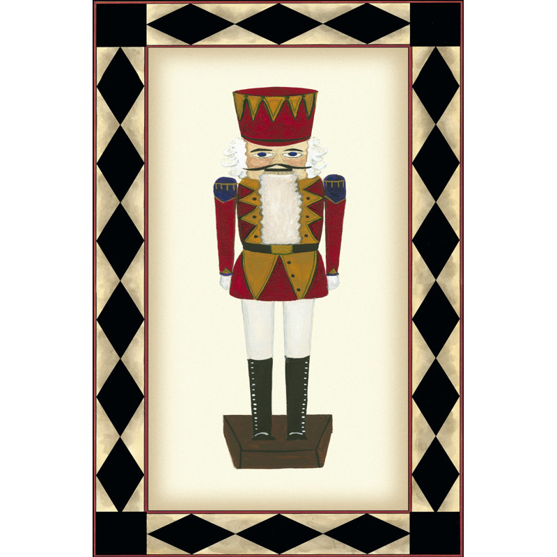 Small Nutcracker I by Tina Kafantaris - Wrapped Canvas Print, 46cm H x 30cm W x 3.8cm D