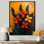 «Autumn Plants Petals Of The Season I» - Art mural sur toile Plants
