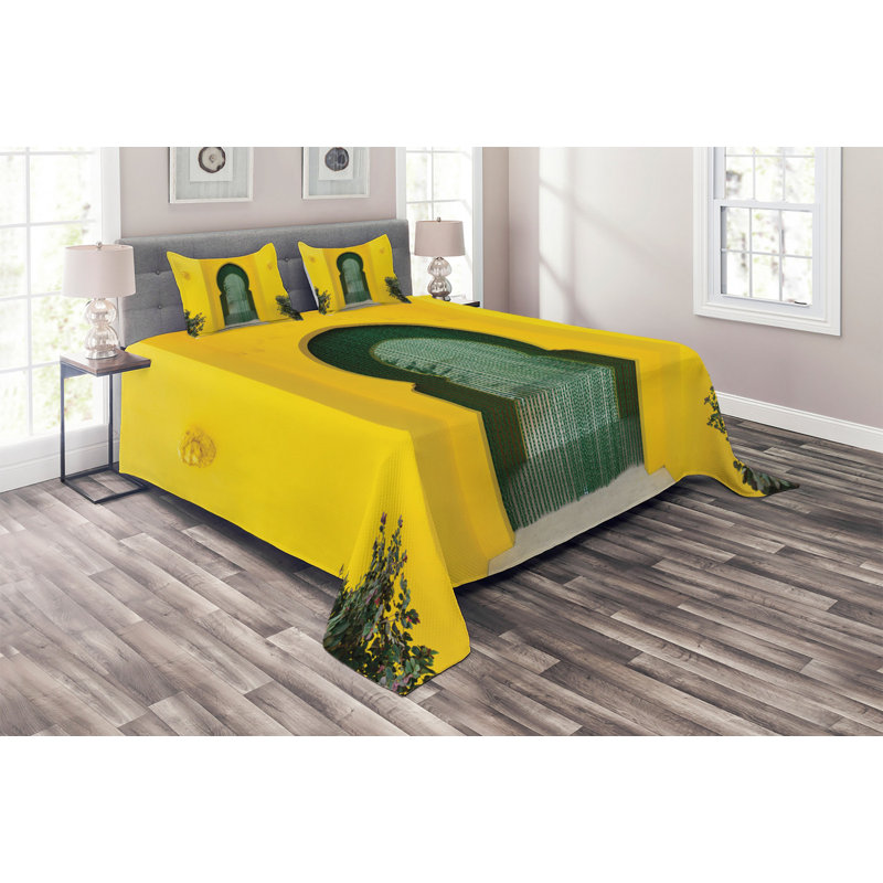 Eclectic Polyester Coverlet