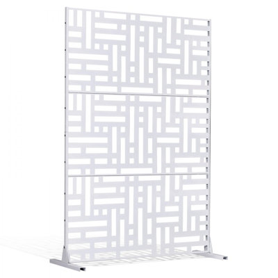 Metal Privacy Screen Outdoor Privacy Screens & Panels for Patio