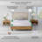 Sustainable 100% Organic Cotton Breathable & Lightweight Deep Pocket Sheet Set-976100052-1034721533