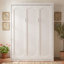 Lit escamotable mural avec tablettes Murphy-134049365