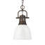 Luminaire suspendu 1 lumière avec chaîne Cajoux-107150052-107150057-107150059