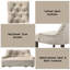 Ensemble de 2 chaises d'appoint en tissu et chêne vieilli-1562999433-1562999439