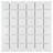Celadon White 11-5/8 in. x 11-5/8 in. Porcelain Mosaic Floor and Wall Tile