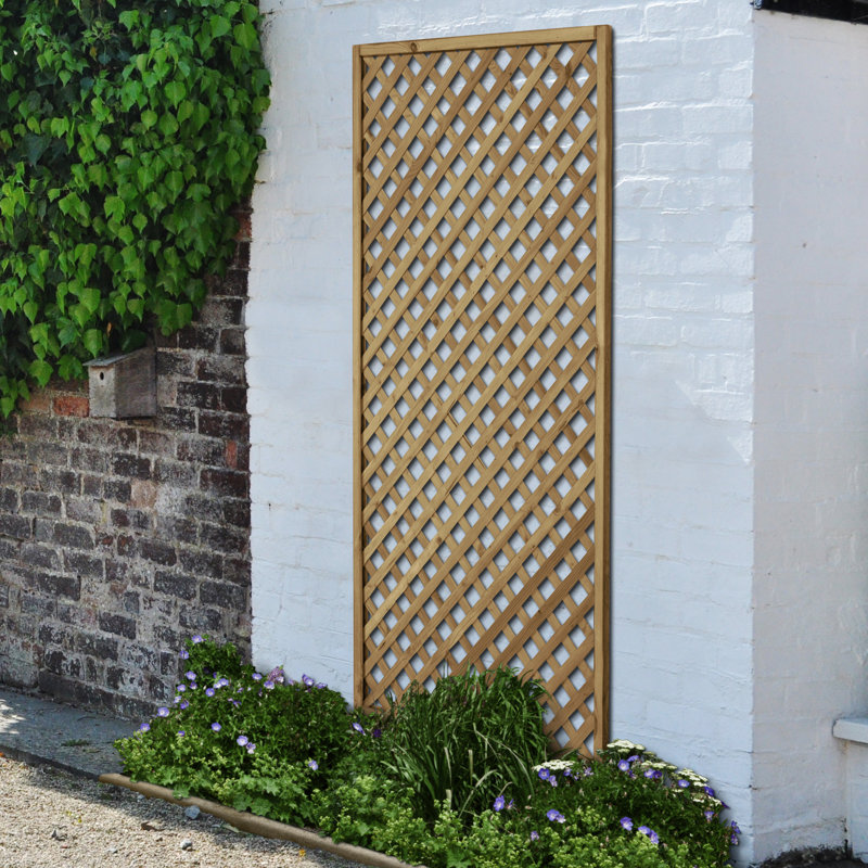 180cm H Wood Lattice Panel Trellis, 180cm H x 90cm W