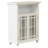 Freestanding Two-Door Floor Accent Cabinet with Open Shelf-944051270