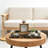 Modern Decorative Serving Tray Set Of 2 With Gold Handles, Black And Gold Marble Wood Tray For Coffee Table, Ottoman, And Home Decor