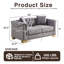 Causeuse 62 po Chesterfield-915942367