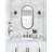 Bubba Metal Flat Wall Mirror