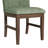 Fuiloro Dining Side Chair with Avocado Fabric in Walnut (2 Per Carton)-1129781377