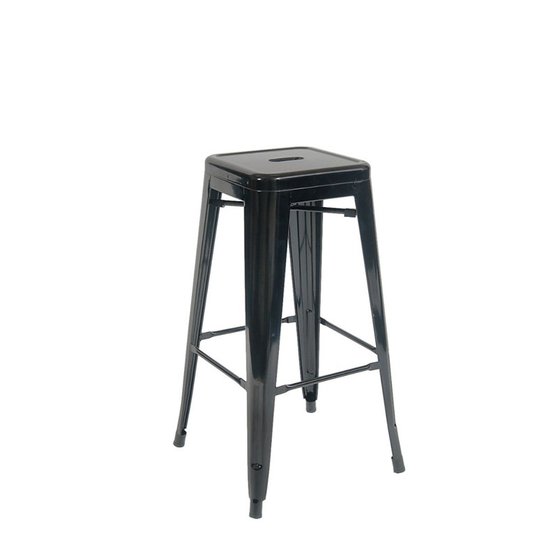 Tabouret de bar 30 po, Noir