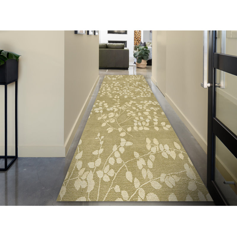 Floral Area Rug, Runner 3' x 10'