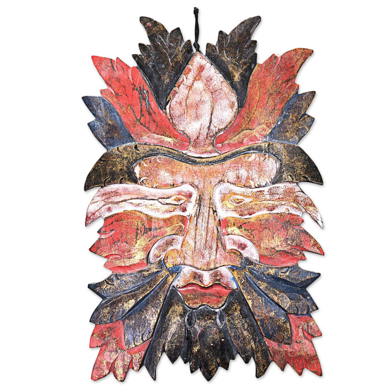 Panneau de suspension mural en bois camouflage