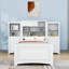 Lit plateforme en bois avec tiroirs et tablettes Brandace-1614270184