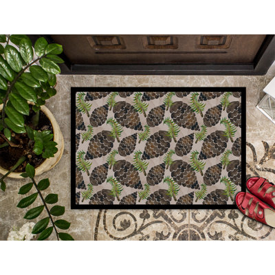 Tapis de porte d’extérieur anti-dérapant pin Yelverton
