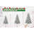 6Ft Flocked Christmas Tree With 1100 Tips-838152517