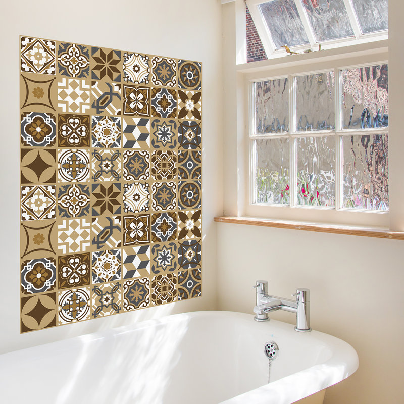 Ahoskie Abstract Tile Decal
