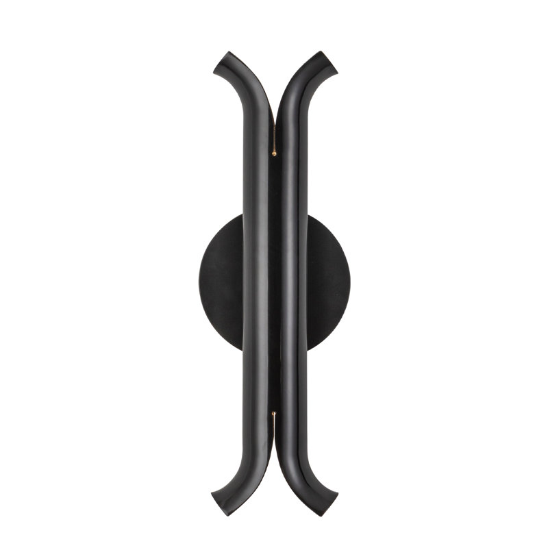 Husk LED Wallchiere, Black