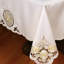 Elegant Daisy Tablecloth
