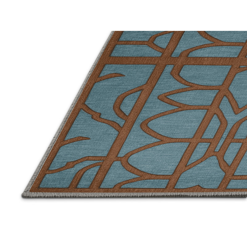 Tapis vert en treillis lavable à la machine, Rectangulaire 2 pi x 3 pi