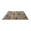Tapis abstrait 100% lavable à la machine 5336-1389659107
