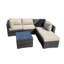 Bertradis 6 Seater Rattan Sofa Set-1693804819