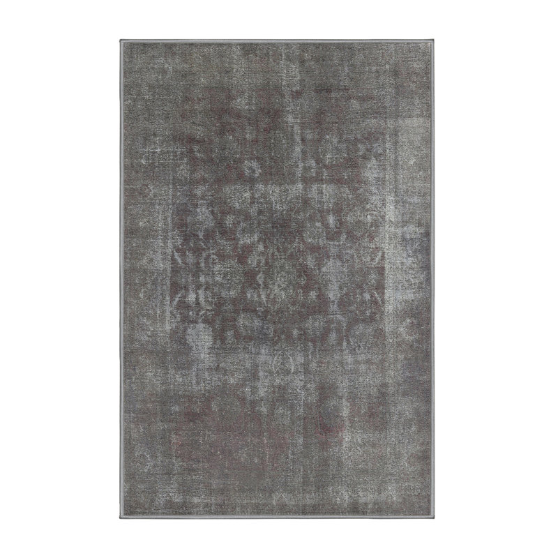 Tapis gris Jackson Heights, Rectangle 8 pi x 10 pi