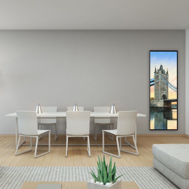 «Sunset On The London Bridge» sur toile