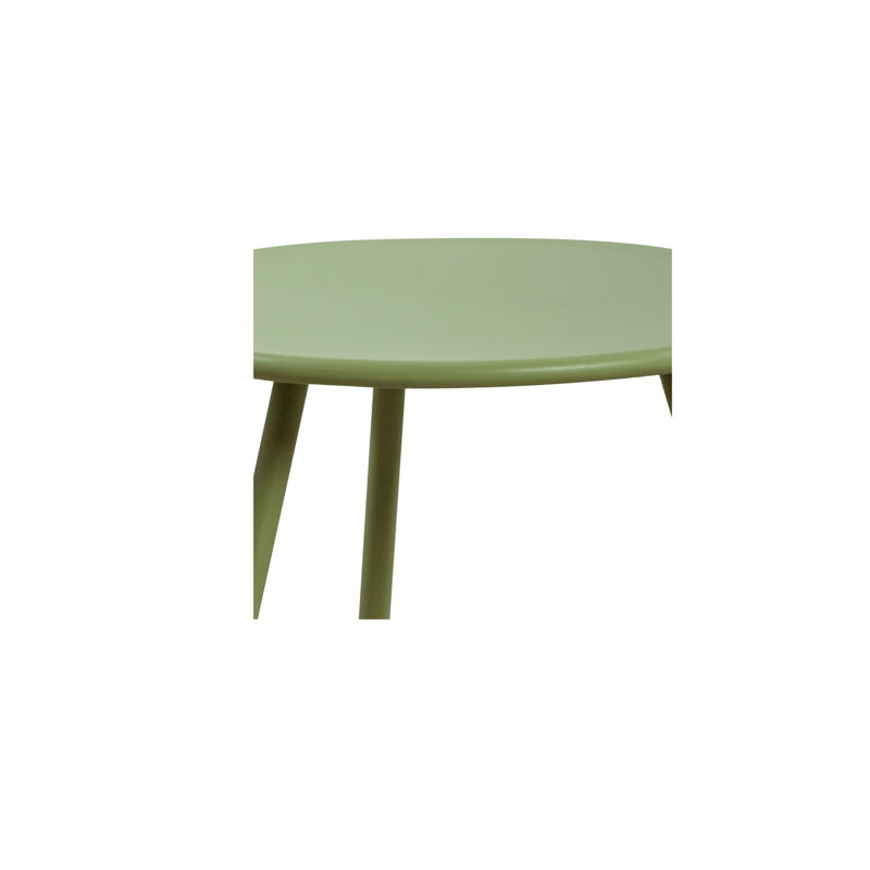 Kari Outdoor Nesting Coffee Table Green, Green