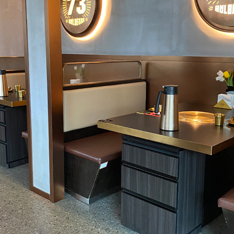 Causeuse de 47,2 po Cafe Bar