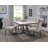Faux Marble Top Dining Table