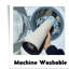 Ensemble de 2 tapis de bain antidérapants lavables à la machine