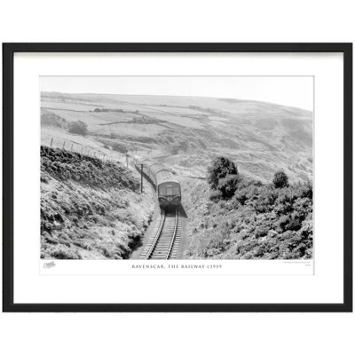 Ravenscar, The Railway C1959 by Francis Frith - Single Picture Frame Print