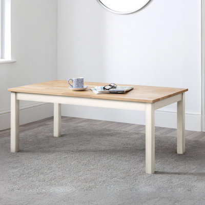 Carmel Solid Wood Four Leg Coffee Table