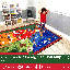 Tapis pour salle de classe ou salle de jeux KidCarpet From Sea to Shining Sea Map of USA, rectangulaire 7 pi 6 po x 12 pi-1604472105