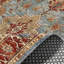 Tapis de couloir antidérapant en chenille bleu Sultani Design pour le couloir de la cuisine du salon-528126161