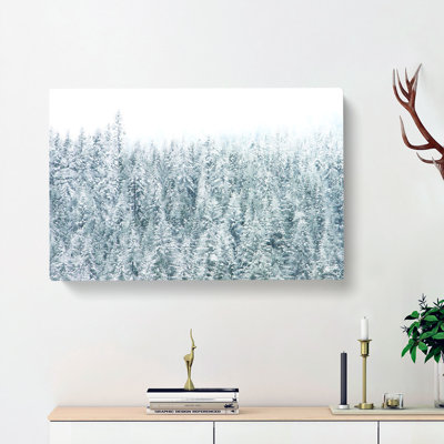 Winter Forest - Wrapped Canvas