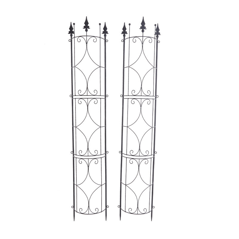 Metal Garden Trellis Potted Climbing Plants Rack
