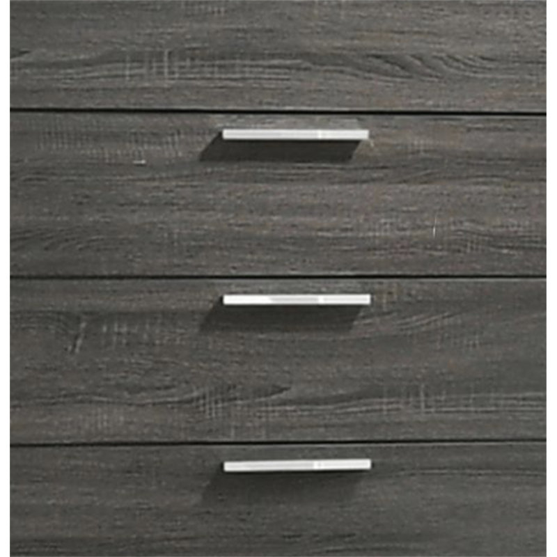 Commode en chêne gris Lantha