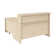 Arrive 60W x 72D Reception L Desk with 3 Drawer Mobile Pedestal