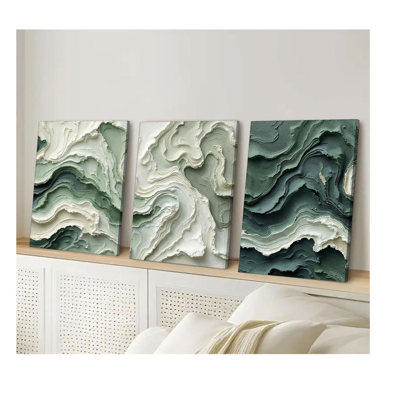 3 Piece Wrapped Canvas Print, 60 cm H x 120 cm W