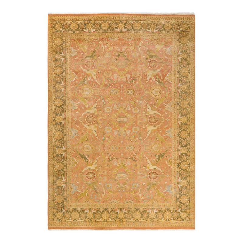 Classic One-of-a-Kind 6' 1" X 9' 1" Hand Knotted Area Rug