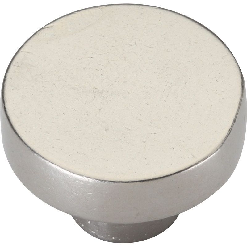 Helios Cabinet Knob, White Bronze, 1.25